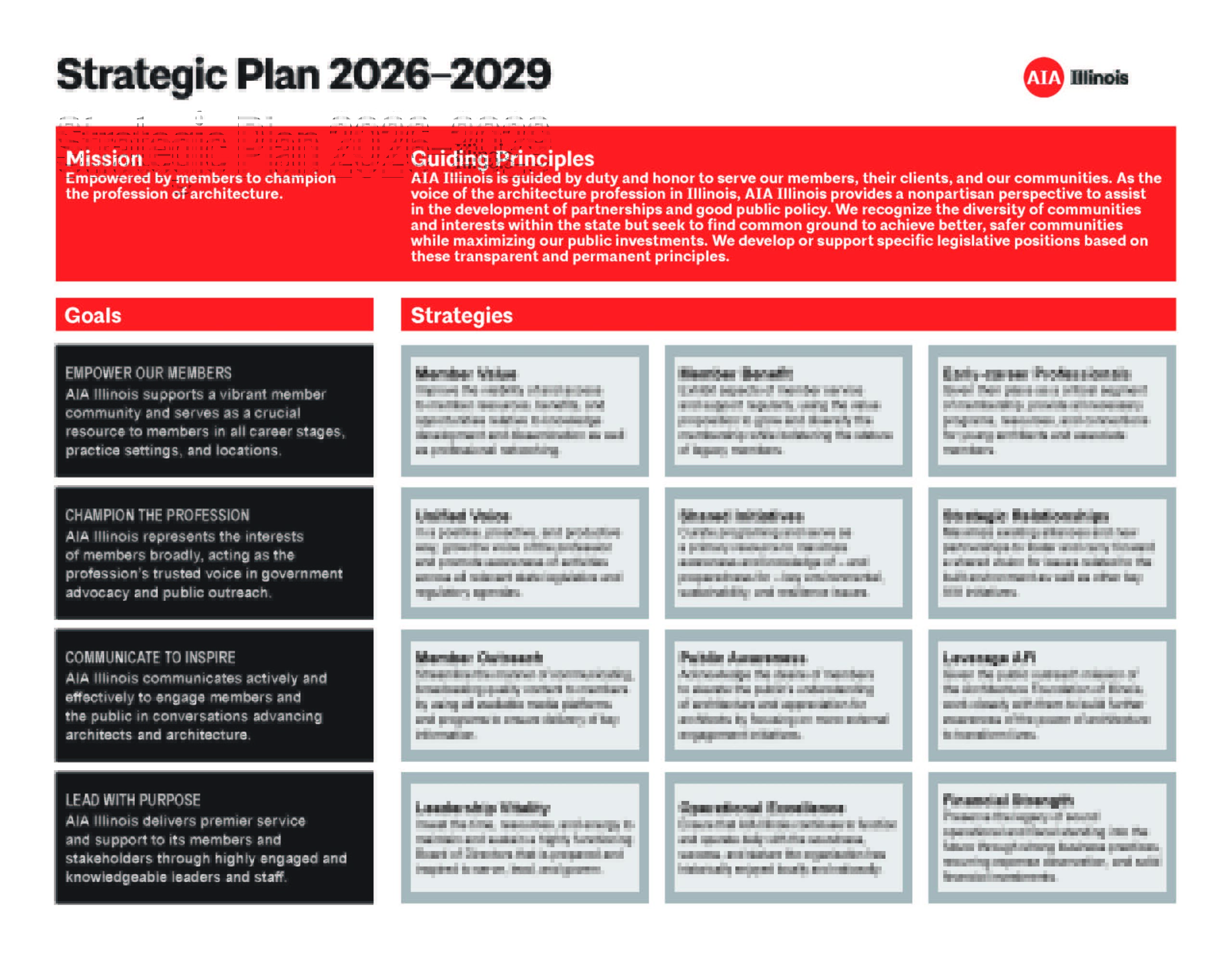 Placemat - AIA Illinois Image